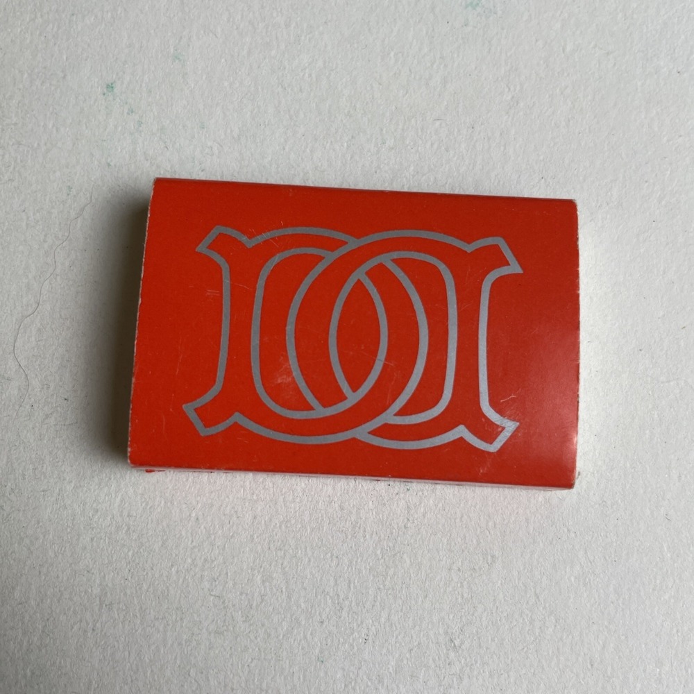 Rare 1980s Matchbox Double Down Nightclub Vintage Rock & Roll New York Fifth Ave